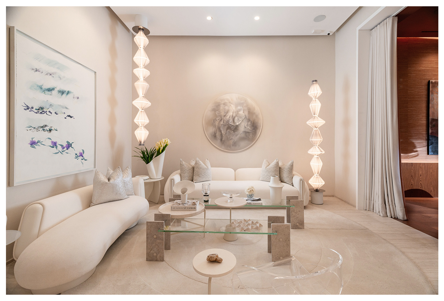 Fotografía de interiores de lujo en Lima del proyecto Casacor por Karím Chaman